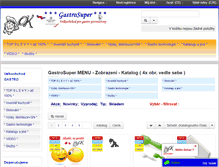 Tablet Screenshot of gastrosuper.cz